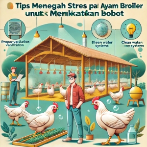 Tips Mencegah Stres pada Ayam Broiler untuk Meningkatkan Bobot